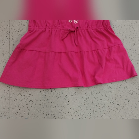 -1989 Place Girls M 7/8 PINK Floral DRESS Casual Tank Dress - Picture 8 of 9